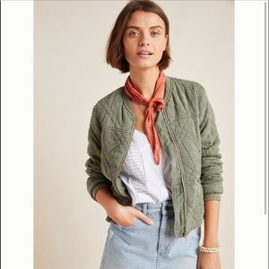 ISO: Anthropologie Valentina Quilted Bomber